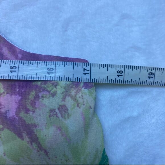 BCBGMaxazria New With Tags Multi-Color Floral Spaghetti Strap Dress Size Small - Picture 12 of 13